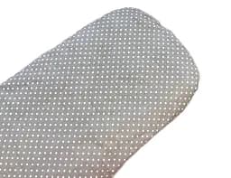 Непромокаемая простынь Moontime в коляску "Горошек белый"