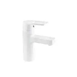 Смеситель для раковины Kroner KRM Zenda - W010 CV022958 Белый матовый