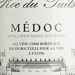 Вино AG Vins Baron Roc Du Puits AOP Medoc, червоне, сухе, 0,75 л (917835) - мініатюра 6