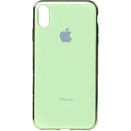 Чохол-накладка Toto Electroplate TPU Case Apple iPhone XS Max Green