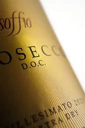 Вино ігристе Soffio Prosecco Extra Dry Veneto, біле, екстра-сухе, 0,75 л - мініатюра 3