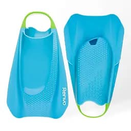 Короткі ласти для тренування в басейні Renvo Sado Pro із відкритою п'ятою синій розмір 36-38 (SF200-04 36-38)