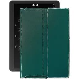 Чохол StatusCASE з екошкіри для планшету Pixus Ride 9.6 Тм. Бірюзовий