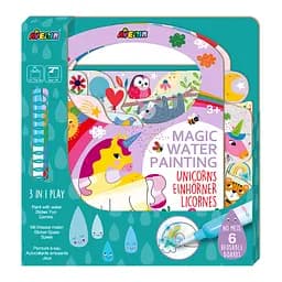 Набор для творчества Avenir Единорожки 3 в 1, водяная раскраска (CH221778)