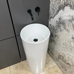 Умивальник підлоговий VBI Atessa white VBI-019027, Білий