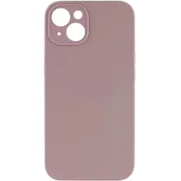 Чохол Silicone Case із захистом камери Full Apple iPhone 15 Plus Blackcurrant