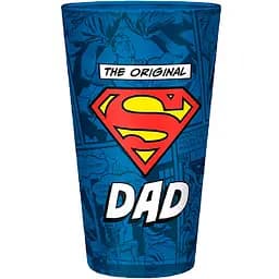 Склянка DC Comics The Original "S" Dad (Супермен) 400 мл
