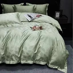 Комплект постельного белья Soho Boutique евро Leaves Olive (A130101)