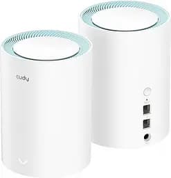 Система WiFi Cudy M1300(3-pack) AC1200 Wi-Fi Gigabit Mesh Solution - мініатюра 2