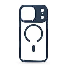 Чехол для Apple iPhone 17 Pro Max, Unit MagSafe, синий, прозрачный, магсейф, противоударный, магнитный, панель-накладка с поддержкой MagSafe, с поддержкой беспроводной зарядки, TPU+PC, защита всего корпуса, ударостойкий, ArmorStandart (ARM86298)
