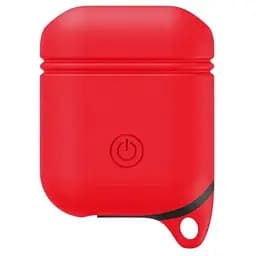 Cиликоновый чехол Primo Sherp для Apple AirPods Red