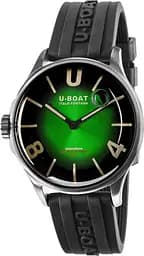 Годинник U-Boat Darkmoon 40mm Green SS Soleil 9502/A