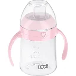 Кружка-непроливайка Моя первая кружка с носиком 150 мл розовая (35/353)