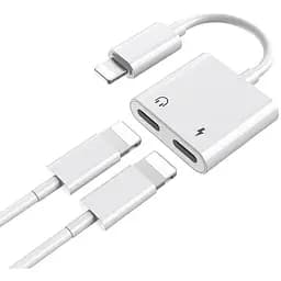 Переходник Remax Concise Series Lightning to Dual Lightning RL-LA07i 2A