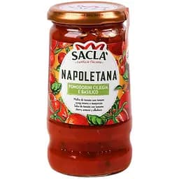 Соус Sacla Наполетана томатный с базиликом 350 г (967328)