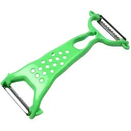 Овощечистка Supretto 5 в 1 горизонтальная зеленая (86340001)