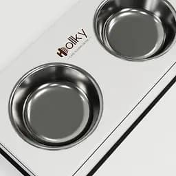 Hollky Base XL20 — миски на підставці для великих собак (2 × 1,8 л) - мініатюра 9