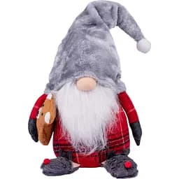 Новорічна м'яка іграшка Novogod'ko Гном з іграшкою 54 см (974635)