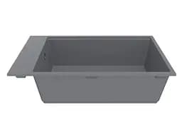 Кухонна мийка Miraggio LAGOON 760 gray (0002086) Граніт, Під стільницю/Врізна, Сірий - мініатюра 4