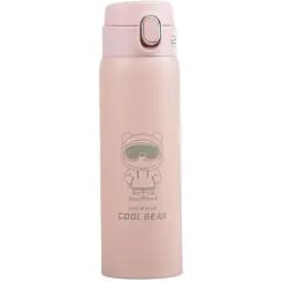 Термос Elisey "Cool bear" детский 480 мл розовый (9064-003)