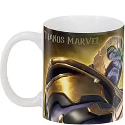 Кухоль GeekLand Thanos Танос жовтий 330 мл жовтий - мініатюра 3