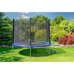 Батут садовий Fun Fit спортивний 10 (304-312 cm) 312 см з подушкою зі сходами