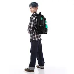 Рюкзак GoPack Education 182M New Level Чорний (GO26-182M-8) - мініатюра 17