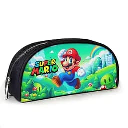 Пенал шкільний з принтом Супер Маріо 23х10х8 см з принтом для хлопчика (3816)