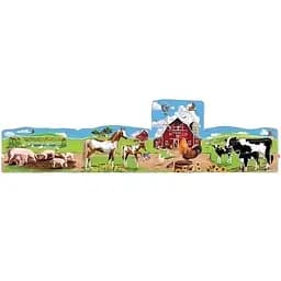 Мега-пазл Melissa&Doug Ферма 4 в 1, 96 елементів (MD8912)