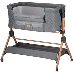 Приліжкове ліжечко та стільчик для дитини FreeOn Nest & Feed 2 в 1, grey