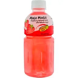Напиток MoGu MoGu с кусочками желе Nata de Coco и вкусом клубники 320 мл