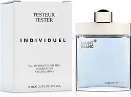 Оригінал Montblanc Individuelle Homme 75 мл ТЕСТЕР туалетна вода
