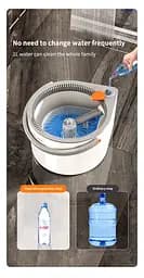 Набір швабра та відро з віджимом Joybos Spin Mop S01 (JBS-XZTB-S1F1-JWT2P) - мініатюра 10