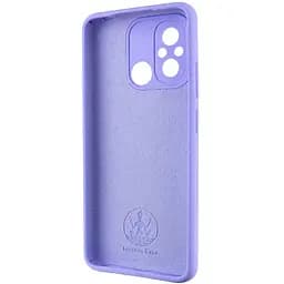 Чохол Lakshmi Silicone Cover Full Camera (AAA) для Xiaomi Redmi 12C Бузковий / Dasheen - мініатюра 3