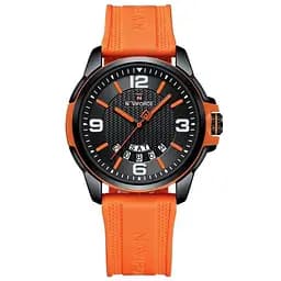Годинник чоловічий наручний Naviforce Young Orange