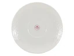 Блюдце до чашки чайної порцелянове Tudor Корона 16 см біле (TU3165)