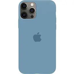Чохол-накладка Toto Silicone Full Protection Case Apple iPhone 12 Pro Max Navy Blue - мініатюра 2