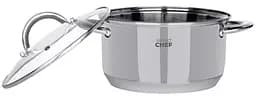 Каструля Bravo Chef 22 см (4.35 л) з кришкою (6720870) - мініатюра 4