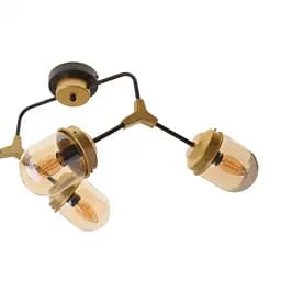 Люстра Brille лофт стельова в спальню Е14 40W G (BL-804S/4) - мініатюра 5