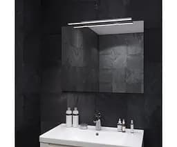 Дзеркало Sanwerk Сімплі "Мініма" 80x65 зі світильником LED "Смарт" AL 60 см (ZS0000353)