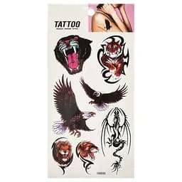 Временная татуировка "Животные и птицы Tattoo" Bambi 1020-HM595