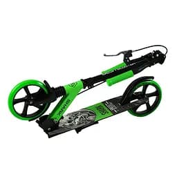 Самокат Best Scooter 77-99.5х53х15 см Чорно-зелений 000283559 - мініатюра 7