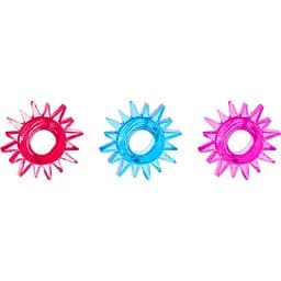 Кольцо эрекционное SKN AR010 (1 шт.), Голубой