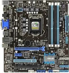 Материнская плата ASUS P8H77-M (P8H77-M) (s1155, Intel H77, Micro-ATX) Б/у