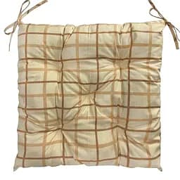 Подушка для стільця Прованс Super, 40x40 см, бежевий (25190)