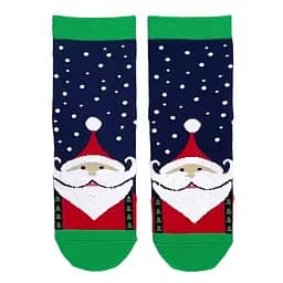 Новорічні шкарпетки з індійської бавовни "Санта" 213102
