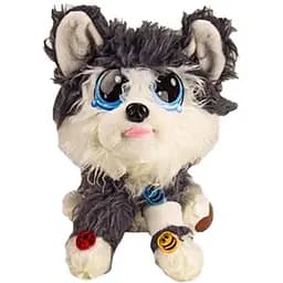 Мягкая игрушка Rescue Runts Собачка с аксессуарами 25 см серая