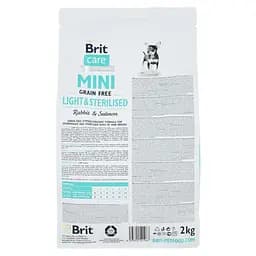 Сухий корм Brit Care GF Mini Light & Sterilised 2 кг для стерилізованих собак мініатюрних порід - мініатюра 3