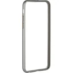 Бампер Toto super thin metal bumper cases iPhone 6 Silver - мініатюра 2