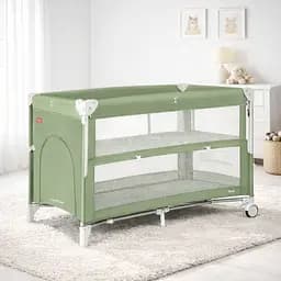 Манеж CARRELLO Porta CRL-18103 Mint Green з другим дном MOQ